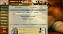 Desktop Screenshot of mancsportal.hu